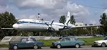 Il-18 'Coot' on display