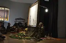 Wayang kulit Indra Swara in Spanish language-CCU Tlatelolco UNAM