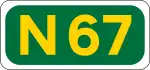 N67 road shield}}