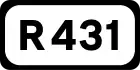 R431 road shield}}