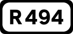 R494 road shield}}