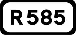 R585 road shield}}