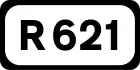 R621 road shield}}