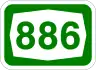 Route 886 shield}}