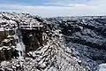 Ice climbers on Kinder Downfall