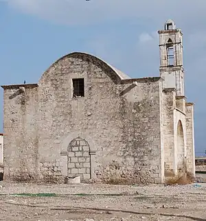 The church in Peristerona