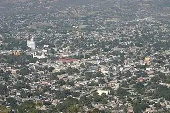 Aerial view of Iguala