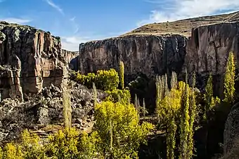 A view of Ihlara valley, Aksaray