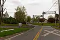 Ijamsville, seen from the B&O Railroad old line