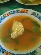 Ikan kuah kuning fish soup of Maluku and Papua.