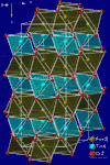 Crystal structure of ilmenite