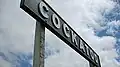 Cockatoo railway station sign