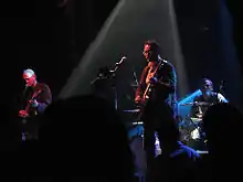 The Sea and Cake at Webster Hall in 2007. From left: Sam Prekop, Archer Prewitt and John McEntire.