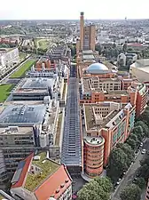 Potsdamer Platz Berlin project (Piano buildings on right)