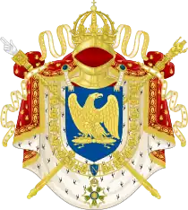 Imperial coat of arms of the First French Empire of Saint-Domingue