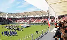 Opening Ceremony of the new stadium, 2008.