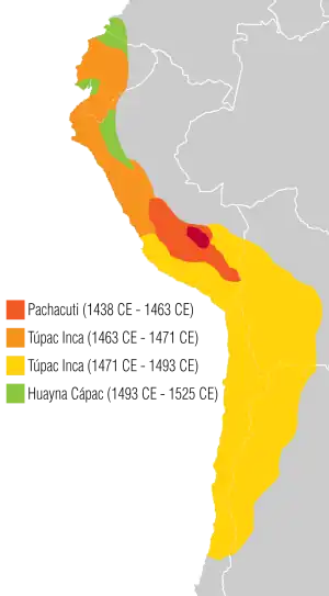 Image 15Inca expansion (1438–1533 CE) (from History of Bolivia)