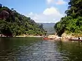 The Meghalaya forests near the border with Bangladesh