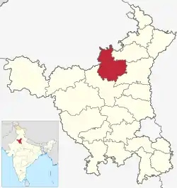 Location in Haryana