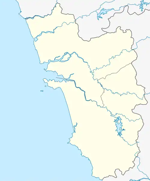 Borda is located in Goa