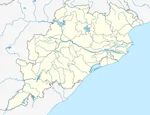 Kendujhar is located in Odisha