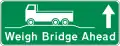 Weigh bridge ahead