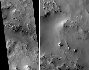 Indus Vallis, as seen by HiRISE.