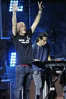 Infected Mushroom performing in Binyamina in 2015