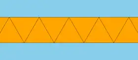 Uniform apeirogonal antiprism