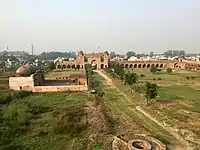 Inner view of Mughal Serai, Doraha, Ludhiana, Punjab, India.