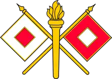 Branch insignia of the Signal Corps