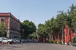 Augusto Rodin street with Universidad Panamericana to the right