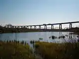 International Bridge, from south Whitefish Island