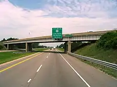 I-96 approaching US 31 near Norton Shores