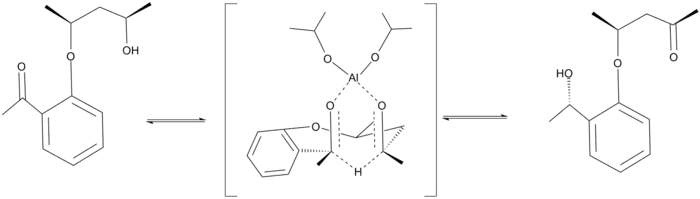 Intramolecular Meerwein–Ponndorf–Verley reduction