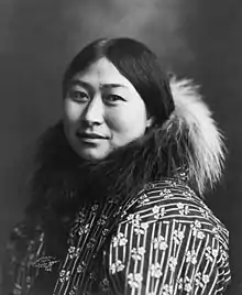 Image 20An Inupiaq woman, Nome, Alaska, c. 1907 (from History of Alaska)