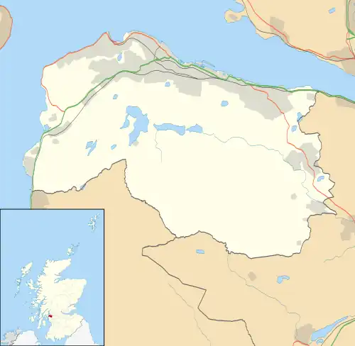 Greenock Royal Infirmary is located in Inverclyde