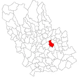 Location in Prahova County