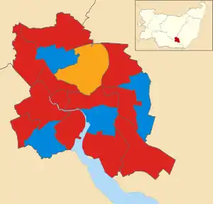 2014 results map