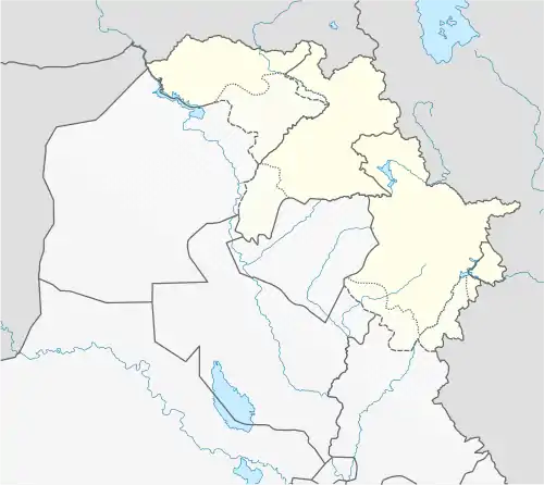 Qaradagh District is located in Iraqi Kurdistan