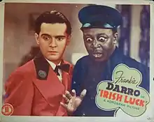 Mantan Moreland (right) in the film "Irish Luck"