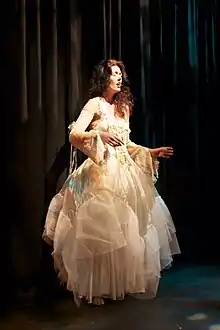 Caitríona O'Leary in performance