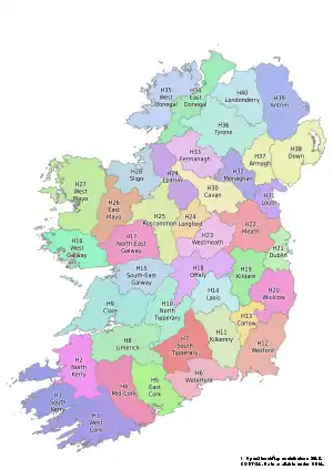 Irish vice counties