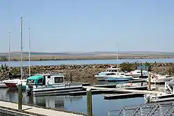 Marina and Columbia River in Irrigon