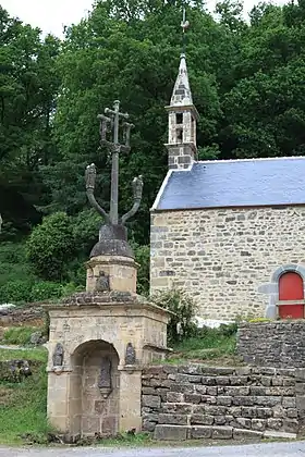 The calvary and fountain