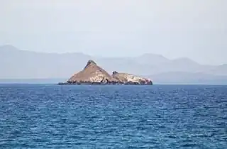 South Guy Fawkes Island from the direction of Santa Cruz