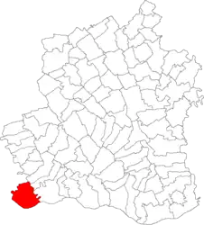 Location in Teleorman County