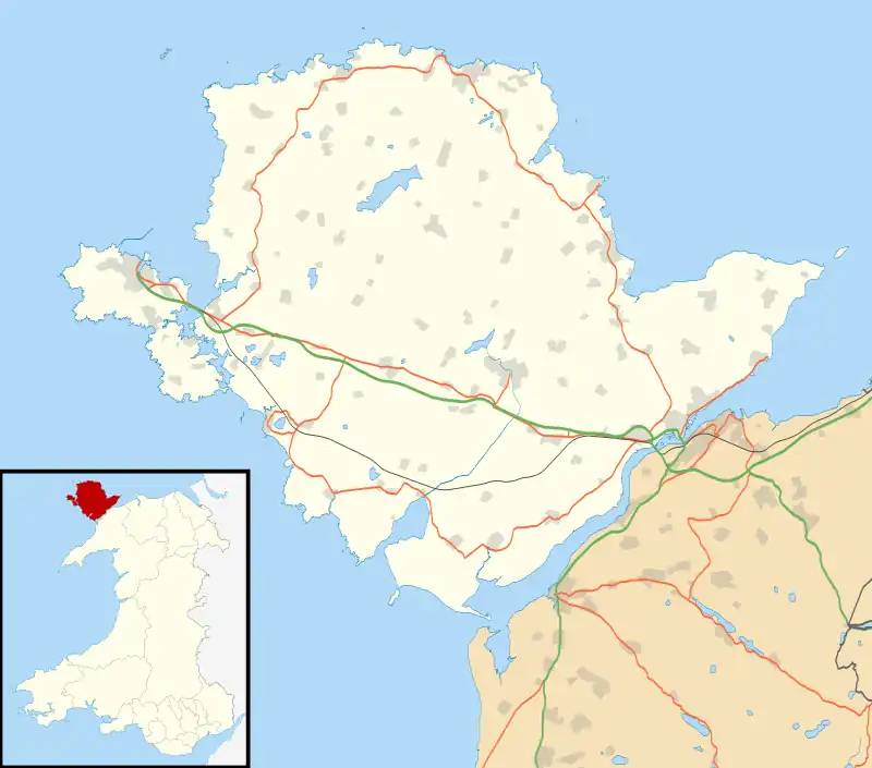 Pont-Hwfa is located in Anglesey