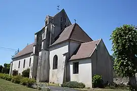 The church in Isles-les-Meldeuses