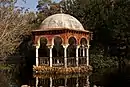 Pavilion of King Alfonso XII of Spain, remains of the gardens of the Palace of San Telmo